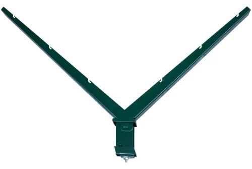 Наконечник V на столб 62х55 RAL 6005 - Столица крыш