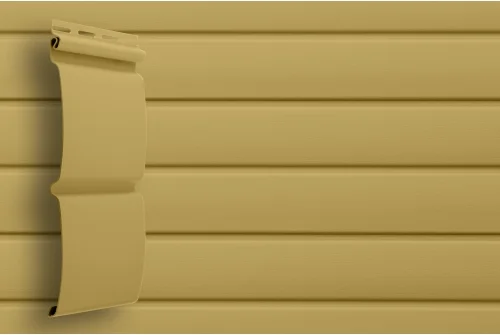 Сайдинг Блок-хаус Grand Line Color Plus карамельный (3,0м) – Столица крыш