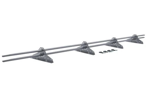 Снегозадержатель трубчатый Grand Line RAL 9006 3м