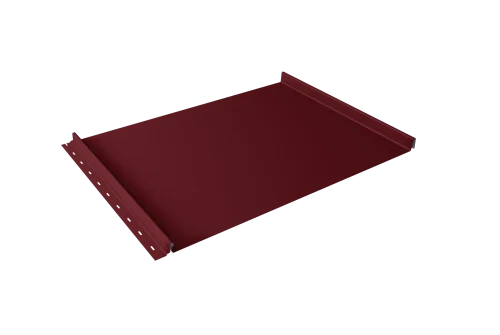 Кликфальц Grand Line 0,5 Satin с пленкой на замках RAL 3005 красное вино – Столица крыш