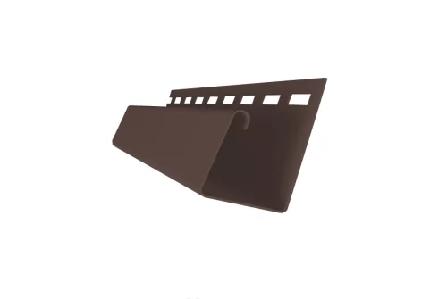 Профиль универсальный J 7/8" Grand Line Decor Premium Acryl темный дуб (3,0м) – Столица крыш