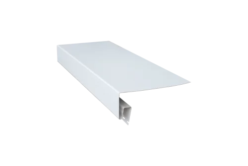 Планка приоконная широкая 7/8'' Grand Line Decor Classic белый (3,0м) – Столица крыш