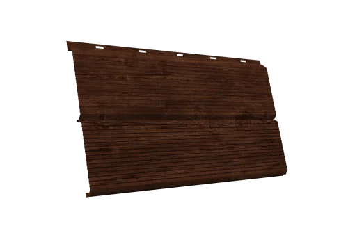 ЭкоБрус 0,345 Gofr Grand Line 0,45 Print Elite с пленкой Cherry Wood TwinColor – Столица крыш
