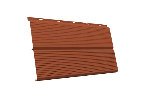 ЭкоБрус 0,345 Gofr Grand Line 0,45 PE RAL 8004 терракота – Столица крыш