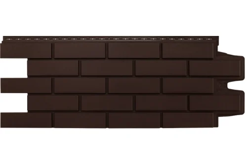 Фасадная панель Grand Line Клинкерный кирпич Classic шоколадный – Столица крыш