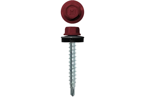 Саморез кровельный Daxmer 4,8х29 RAL 3003 (250) сверло №1