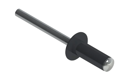 Заклёпка вытяжная Daxmer 4,0х10 RAL 7024 (1000шт) алюм/сталь
