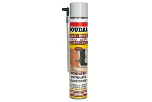 Soudal ручная пена 12х500мл (107552)