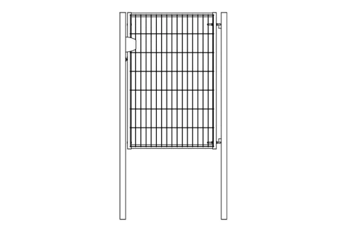 Калитка Light NoLock 2,03х1 RAL 6005 - Столица крыш