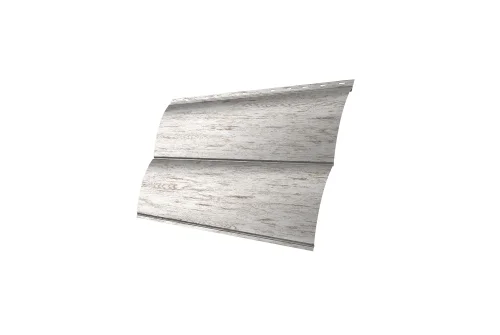 Блок-хаус new Grand Line 0,45 Print Elite с пленкой Snow Wood TwinColor – Столица крыш
