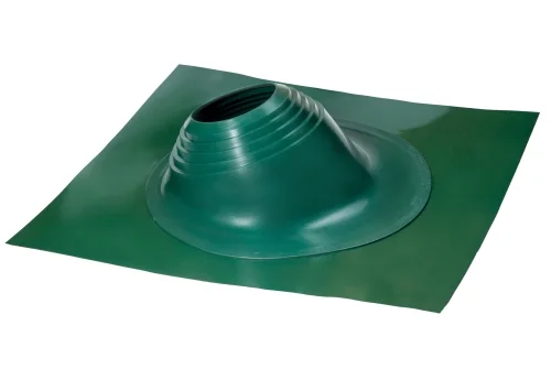 Проходной элемент MF угловой №3.1 (280-460мм) +185 EPDM (металлический окрашенный фланец) зеленый