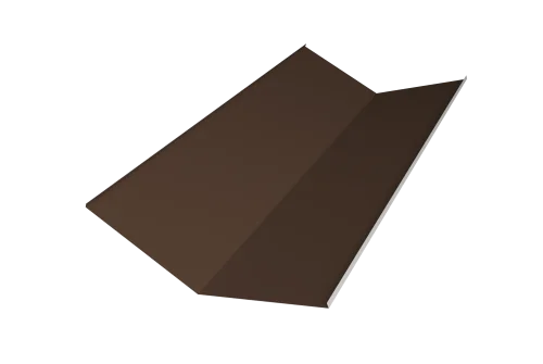 Планка ендовы нижней 300х300 0,45 Drap TX RAL 8017 шоколад (3м)
