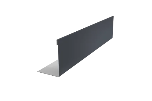 Нащельник 150 Texas 25х35 0,45 Drap TX RAL 7024 мокрый асфальт (L1,5) - Столица крыш