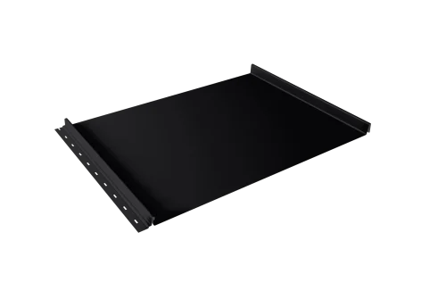 Кликфальц Grand Line0,5 Satin Matt TX с пленкой на замках RAL 9005 черный – Столица крыш