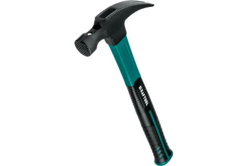 Молоток-гвоздодёр Kraftool Fiberglass 560г столярный c фиберглассовой рукояткой (20265-56_z01)