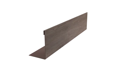 Нащельник 125 Texas 25х35 0,45 Print Elite White Wood TwinColor (L1,5)