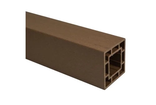 Столб заборный ДПК CM Railing 120х120х3000 мм, teak (тик) - Столица крыш