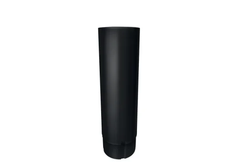 Труба круглая GL PE Matt 90 мм 3 м RAL 9005 черный