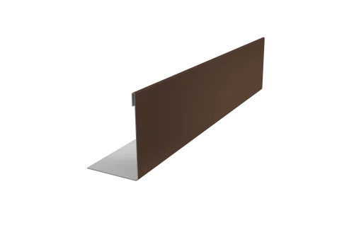 Нащельник 125 Texas 25х35 0,5 PurLite Matt RAL 8017 шоколад (L1,8)