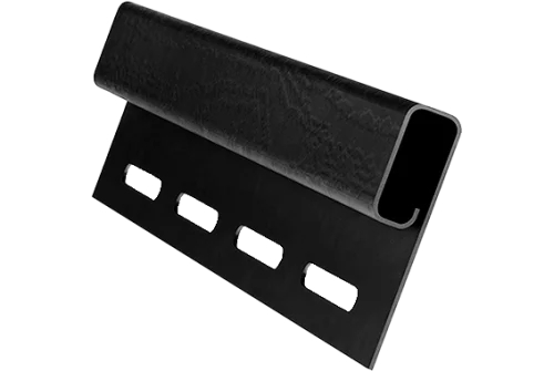 Планка финишная Grand Line Acryl черный (3,0м) – Столица крыш
