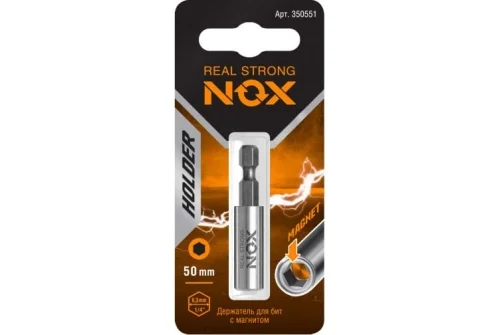 Держатель для бит Nox 50мм Е6,3 карта (350551)