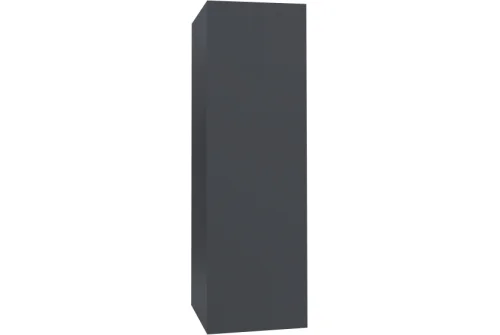 Кожух прямой д510/ш1310/в2000 0,5 Satin с пленкой RAL 7024 мокрый асфальт
