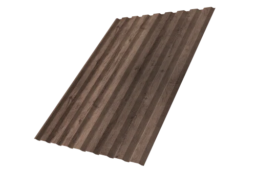 Профнастил С20A 0,45 Print Premium Almond Wood Fresh – Столица крыш