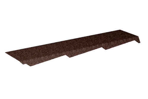 Примыкание резное правое Gerard 1,2м (сталь), цвет 101 – Столица крыш