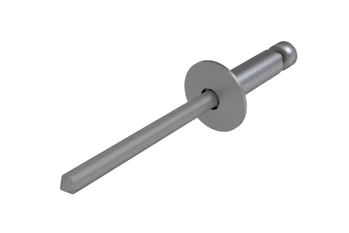 Заклёпка вытяжная Daxmer 4,8х14 (500шт) нерж/нерж RAL 7004