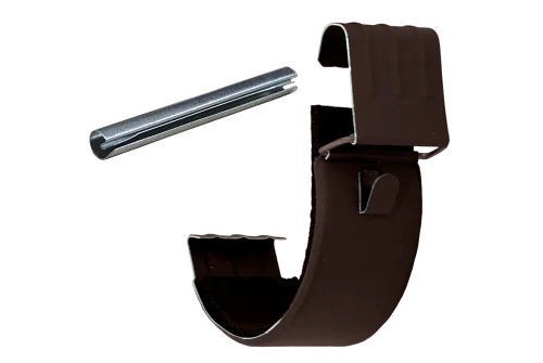 Соединитель желоба GL PU Matt 125 мм RR 32 темно-коричневый