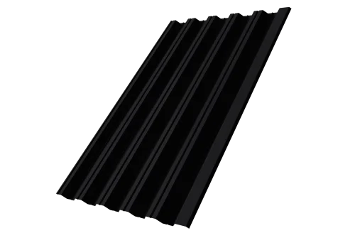 Профнастил НС35R 0,45 Drap TR RAL 9005 черный GrandLine – Столица крыш