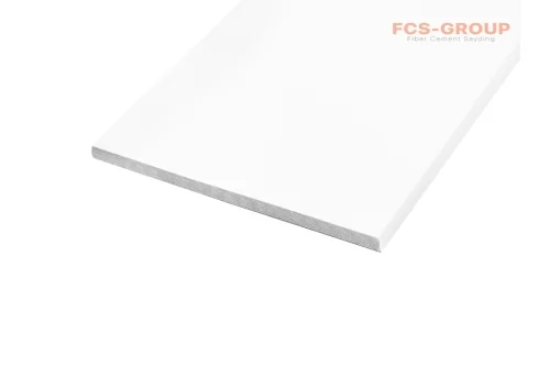 Фиброцементный сайдинг 190х10мм FCSPRO Smooth F01 белый минерал (3м) – Столица крыш