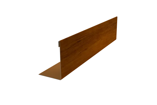 Нащельник 150 Texas 25х35 0,45 Print Premium Golden Wood Intense FTC (L1,5) - Столица крыш