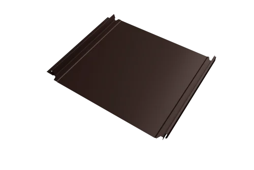 Кликфальц Double Pro Grand Line 0,5 Velur X с пленкой на замках RAL 8017 шоколад – Столица крыш