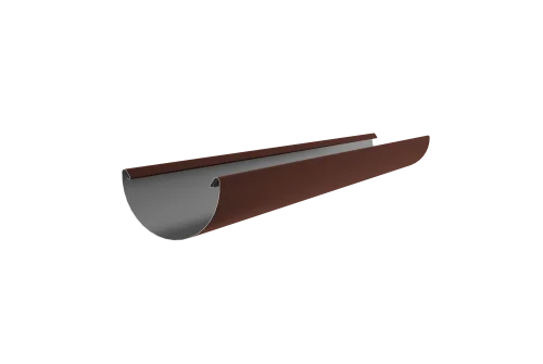 Желоб полукруглый Optima 185 мм 3м RAL 8017