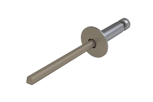 Заклёпка вытяжная Daxmer 4,8х21х14 (200шт) нерж/нерж RAL 1035