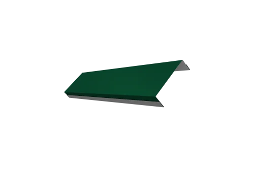 Ламель обратная 100 забора жалюзи Texas 0,5 Satin RAL 6005 зеленый мох - Столица крыш